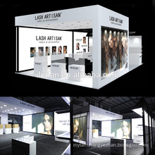 Detian Offer Large stall design and fabrication system exhibition stand